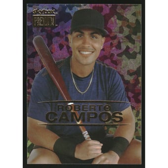 2021 Metal Universe Champions Skybox Premium Star Topaz #S11 Roberto Campos