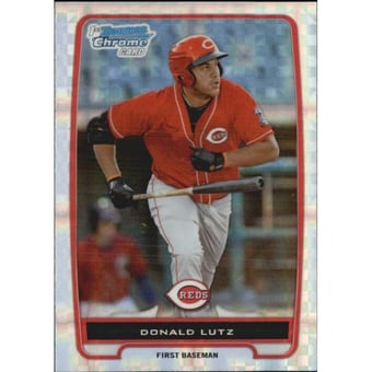 2012 Bowman Chrome Prospects X-Fractors #BCP125 Donald Lutz