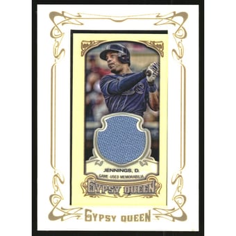 2014 Topps Gypsy Queen Framed Mini Relics #GMRDJ Desmond Jennings