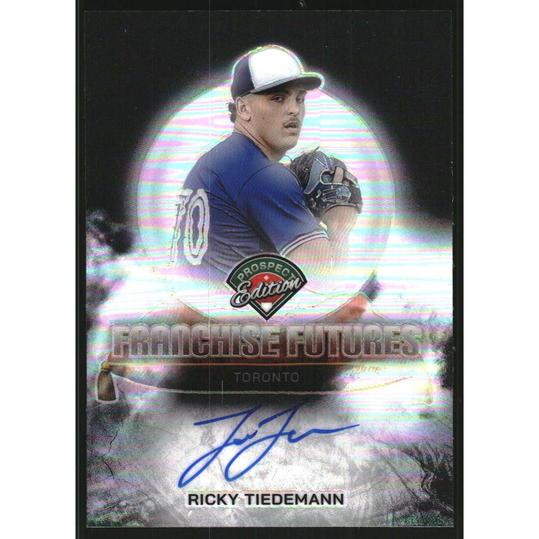 2025 Panini Prospect Edition Franchise Futures Signatures #1 Ricky Tiedemann