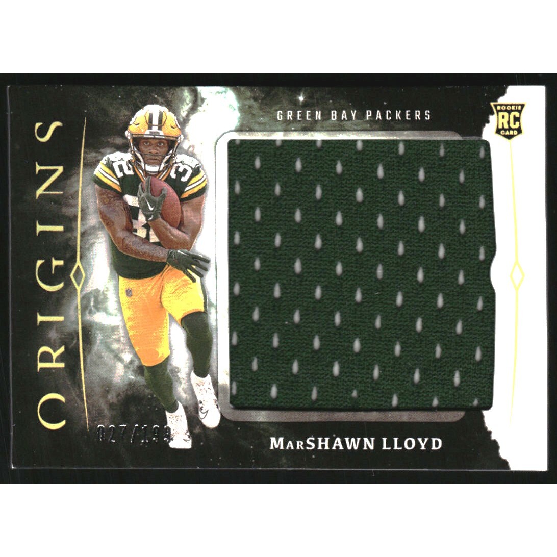 2024 Panini Origins Rookie Jumbo Jerseys #24 MarShawn Lloyd