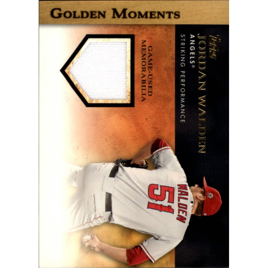 2012 Topps Golden Moments Relics #JWA Jordan Walden S2