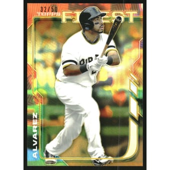 2014 Finest Gold Refractors #72 Pedro Alvarez
