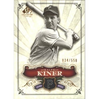 2006 SP Legendary Cuts #168 Ralph Kiner
