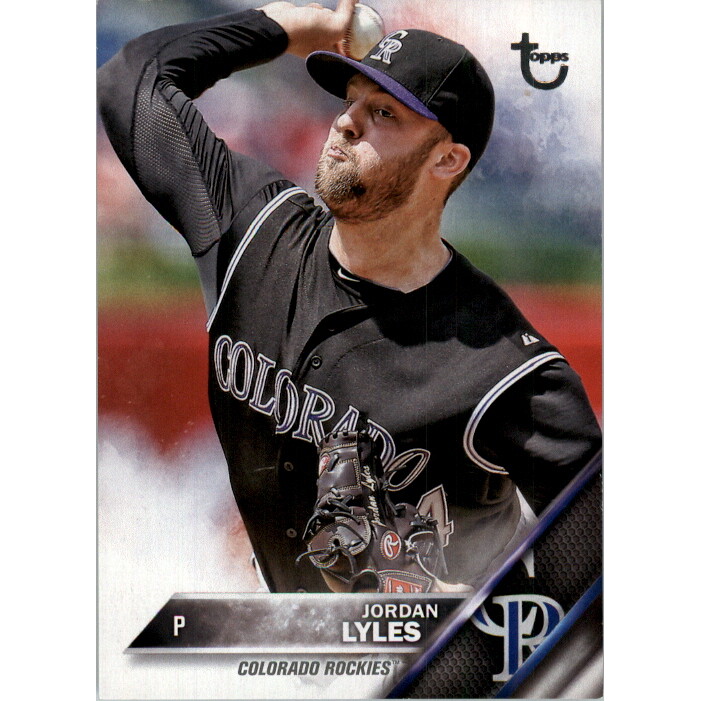 2016 Topps Vintage Stock #375 Jordan Lyles