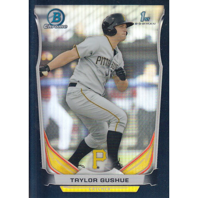 2014 Bowman Chrome Draft Black Refractors #CDP118 Taylor Gushue