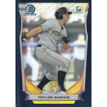 2014 Bowman Chrome Draft Black Refractors #CDP118 Taylor Gushue