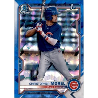 2021 Bowman Chrome Sapphire Prospects #BCP131 Christopher Morel