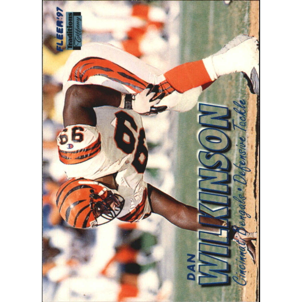1997 Fleer Tiffany Blue #92 Dan Wilkinson
