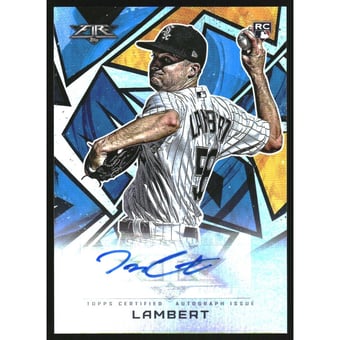 2021 Topps Fire Autographs #AVJL Jimmy Lambert
