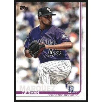 2019 Topps Advanced Stats #602 German Marquez