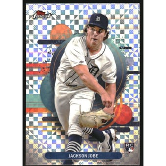 2025 Finest Checkerboard Refractors #174 Jackson Jobe