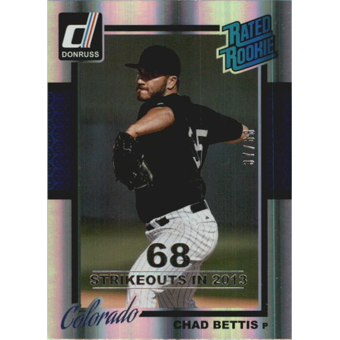 2014 Donruss Stat Line Season #252 Chad Bettis/68 2014 Donruss Stat Line Season #252 Chad Bettis/68
