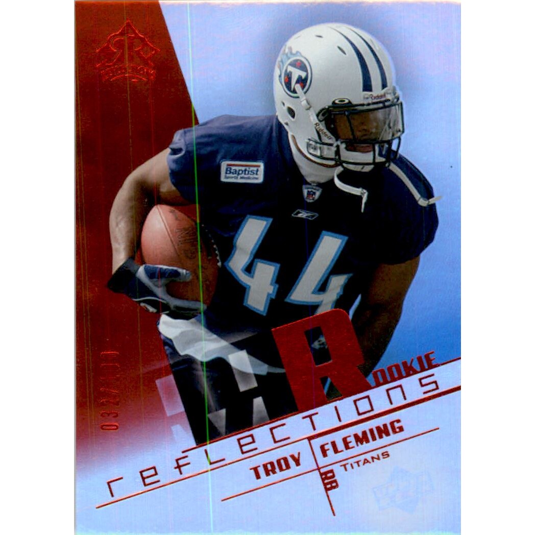 2004 Reflections Red #263 Troy Fleming
