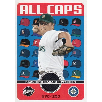2003 Upper Deck Vintage All Caps #KS Kazuhiro Sasaki