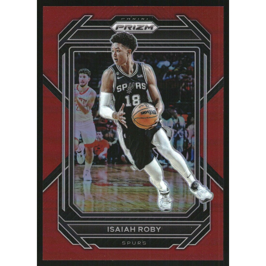 2022-23 Panini Prizm Prizms Red #216 Isaiah Roby