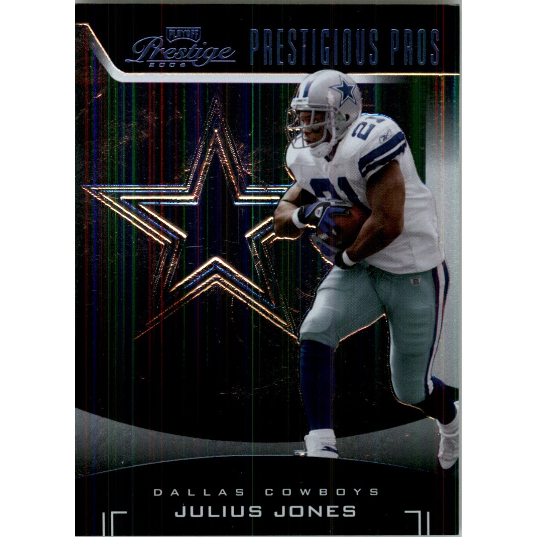 2006 Playoff Prestige Prestigious Pros Silver #26 Julius Jones