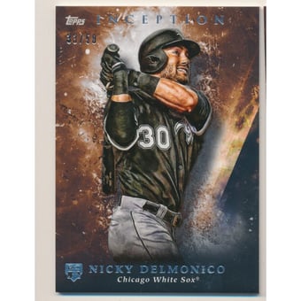 2018 Topps Inception Orange #5 Nicky Delmonico
