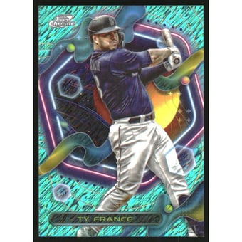 2023 Topps Cosmic Chrome Aqua Equinox Refractors #9 Ty France