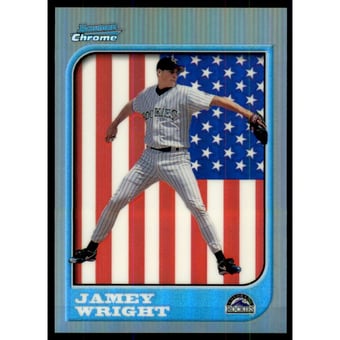 1997 Bowman Chrome International Refractors #266 Jamey Wright