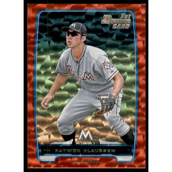 2012 Bowman Draft Draft Picks Red Ice #BDPP156 Patrick Claussen