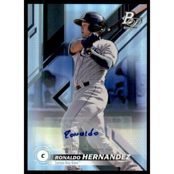 2019 Bowman Platinum Top Prospect Autographs #TOP52 Ronaldo Hernandez