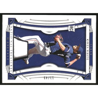 2023 Panini National Treasures #35 Owen White
