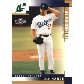 2003 Leaf Green #281 Shane Nance ROO