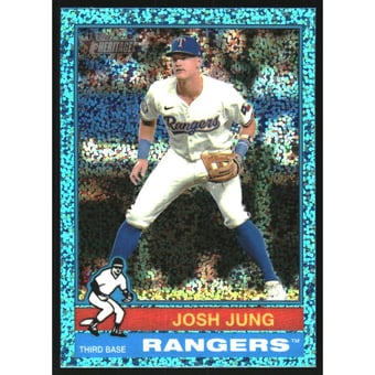 2025 Topps Heritage Chrome Light Blue Sparkle Refractors #355 Josh Jung