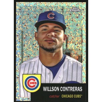 2022 Topps Chrome Platinum Anniversary Rose Gold Mini-Diamond Refractors #131 Willson Contreras
