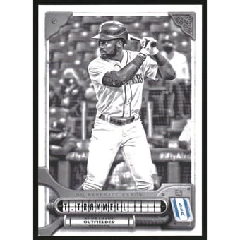 2022 Topps Gypsy Queen Black and White #216 Taylor Trammell