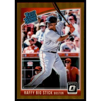 2018 Donruss Optic Variations Bronze #35 Rafael Devers RR