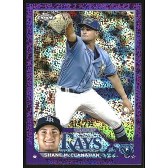 2023 Topps Chrome Purple Speckle Refractors #169 Shane McClanahan