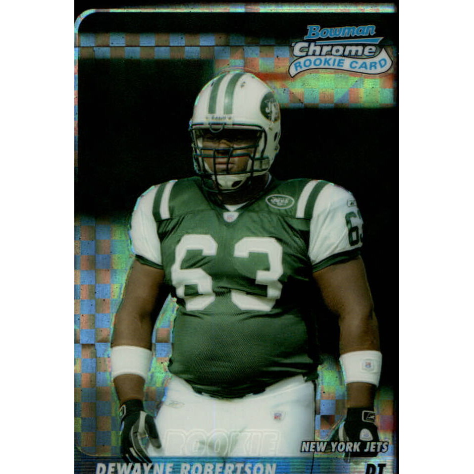2003 Bowman Chrome Xfractors #145 DeWayne Robertson