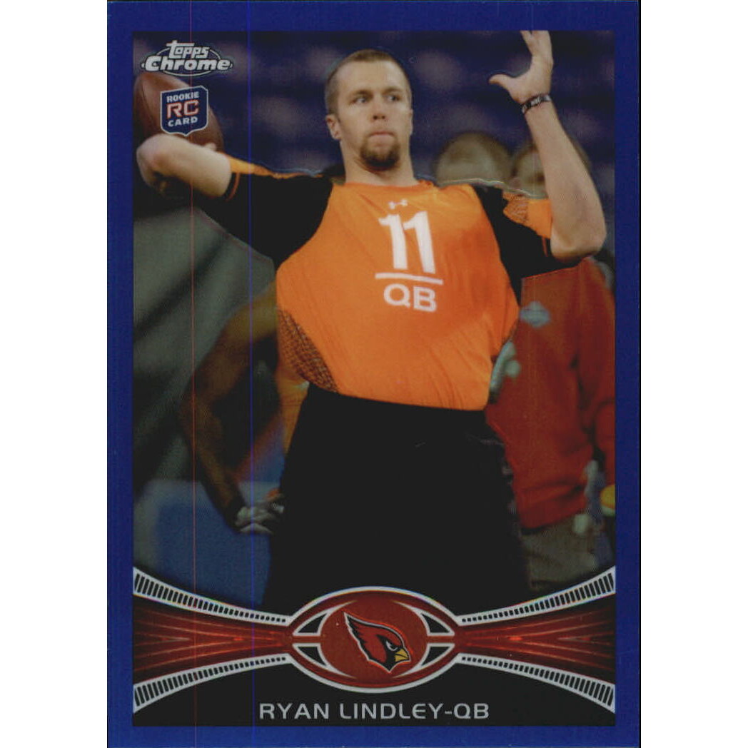2012 Topps Chrome Blue Refractors #105 Ryan Lindley