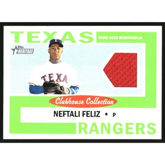 2013 Topps Heritage Clubhouse Collection Relics #NF Neftali Feliz