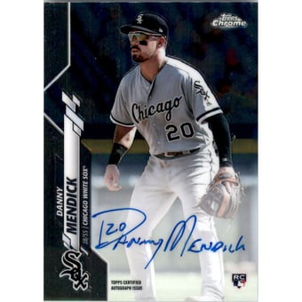 2020 Topps Chrome Rookie Autographs #RADME Danny Mendick