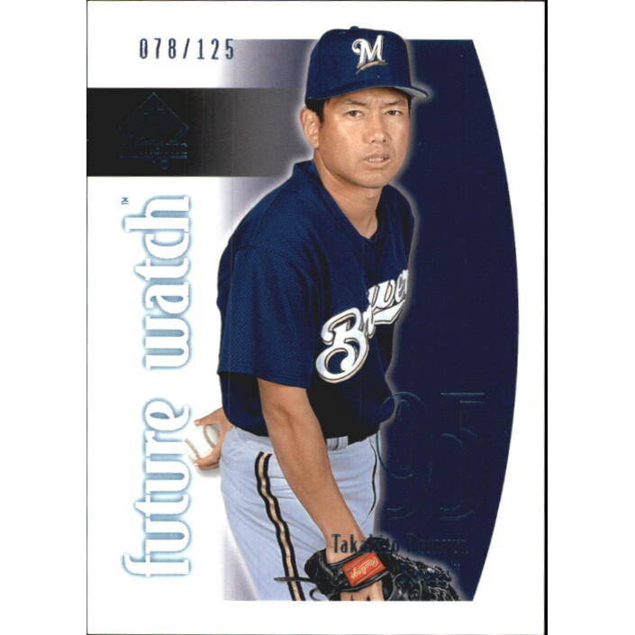 2002 SP Authentic Limited #101 Takahito Nomura FW 2002 SP Authentic Limited #101 Takahito Nomura FW