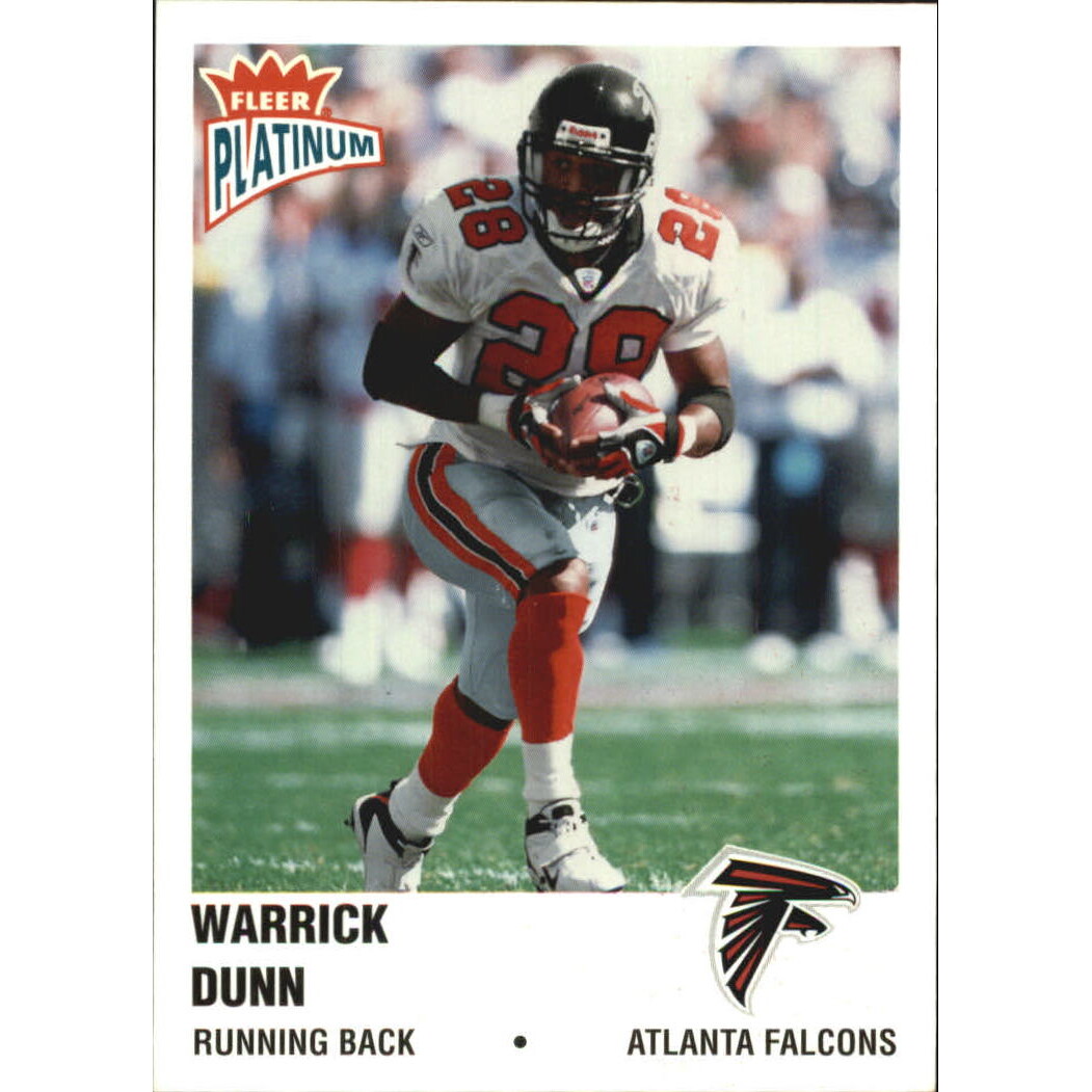 2003 Fleer Platinum Finish #15 Warrick Dunn