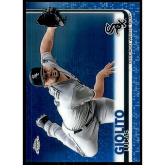 2019 Topps Chrome Blue Refractors #70 Lucas Giolito