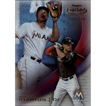 2016 Topps Gold Label Class 1 Red #20 Giancarlo Stanton