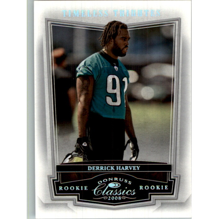 2008 Donruss Classics Timeless Tributes Silver #207 Derrick Harvey