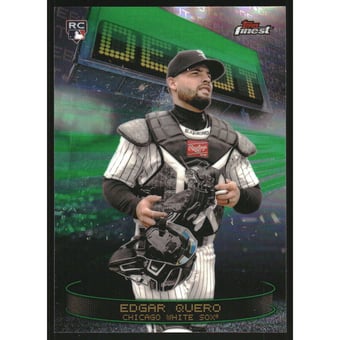 2025 Finest Debut Green Refractors #D16 Edgar Quero