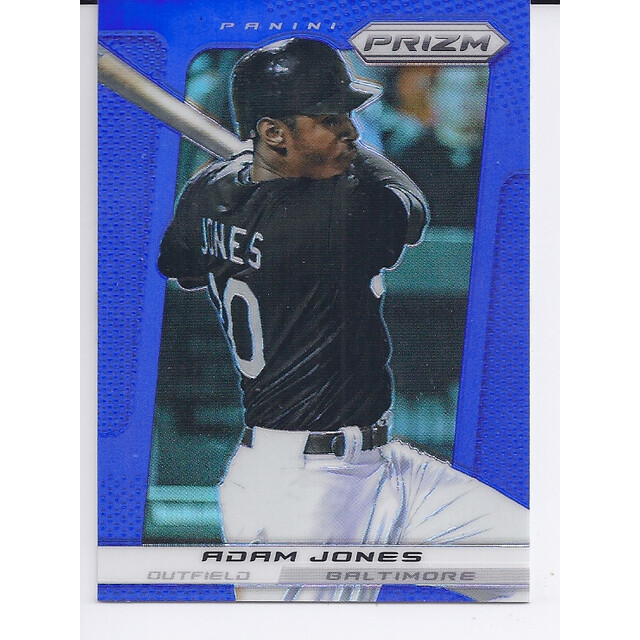2013 Panini Prizm Prizms Blue #65 Adam Jones