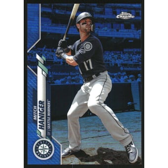 2020 Topps Chrome Blue Refractors #37 Mitch Haniger