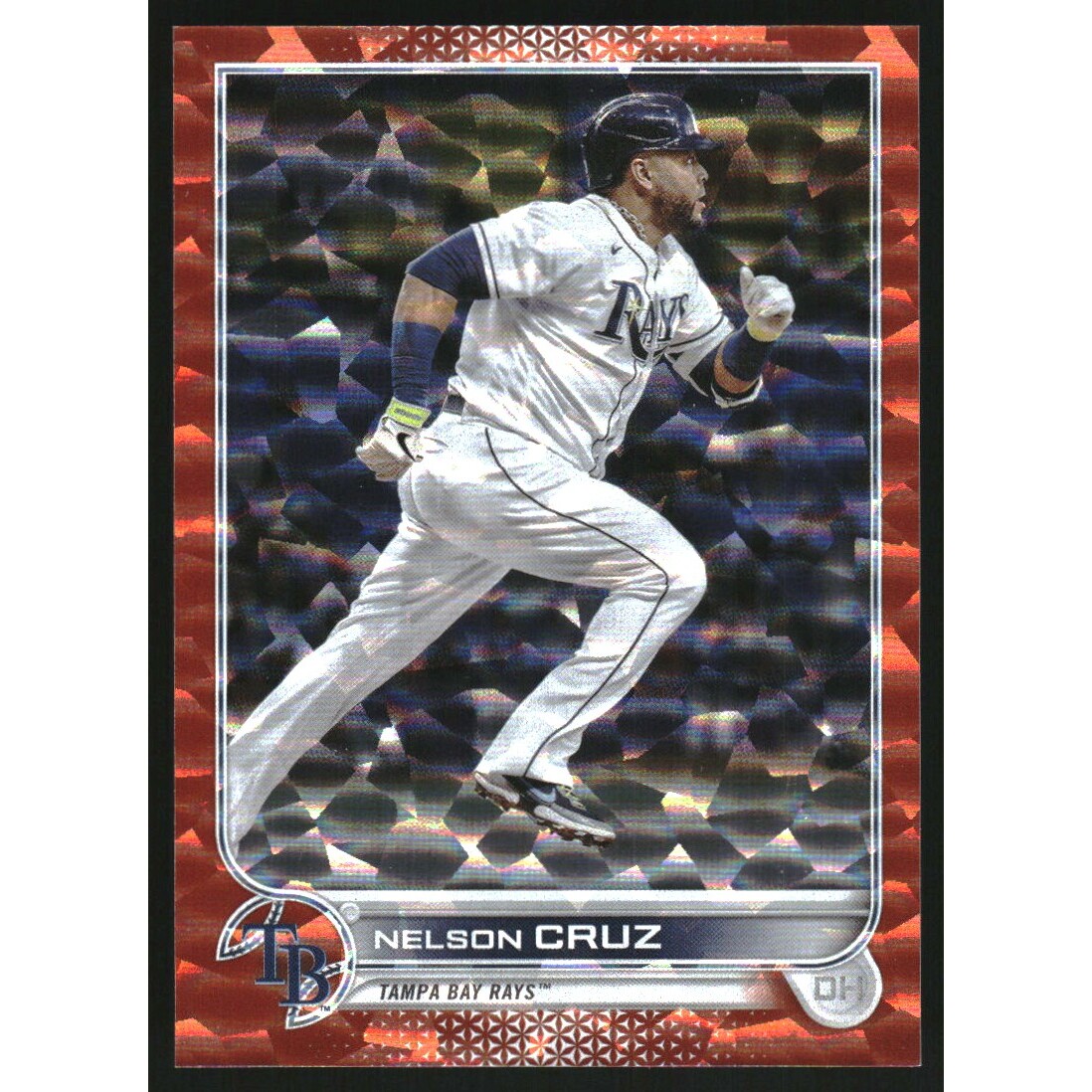 2022 Topps Orange Foilboard #104 Nelson Cruz