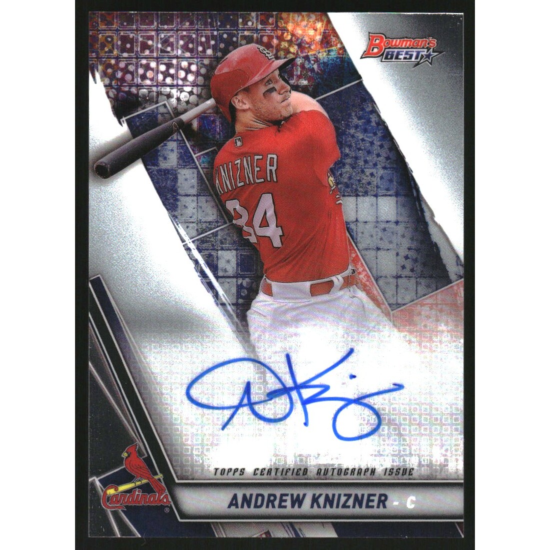 2019 Bowman’s Best Best of ’19 Autographs #B19AK Andrew Knizner 2019 Bowman’s Best Best of ’19 Autographs #B19AK Andrew Knizner