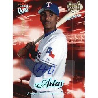 2007 Ultra Rookie Autographs #237b Joaquin Arias/349