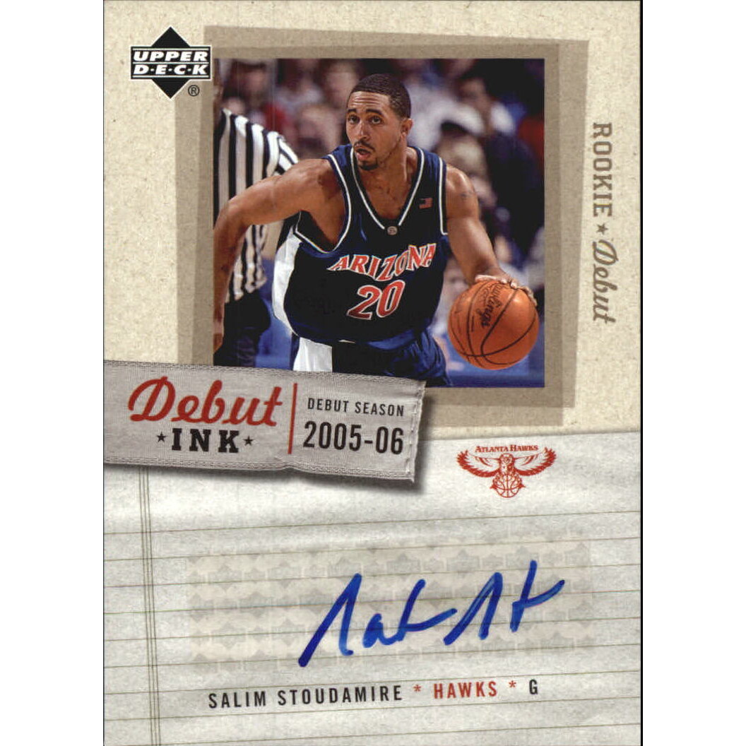 2005-06 Upper Deck Rookie Debut Ink #SS Salim Stoudamire