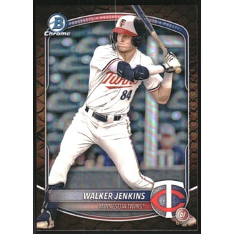 2025 Bowman Chrome Prospects Reptilian Refractors #BCP1 Walker Jenkins
